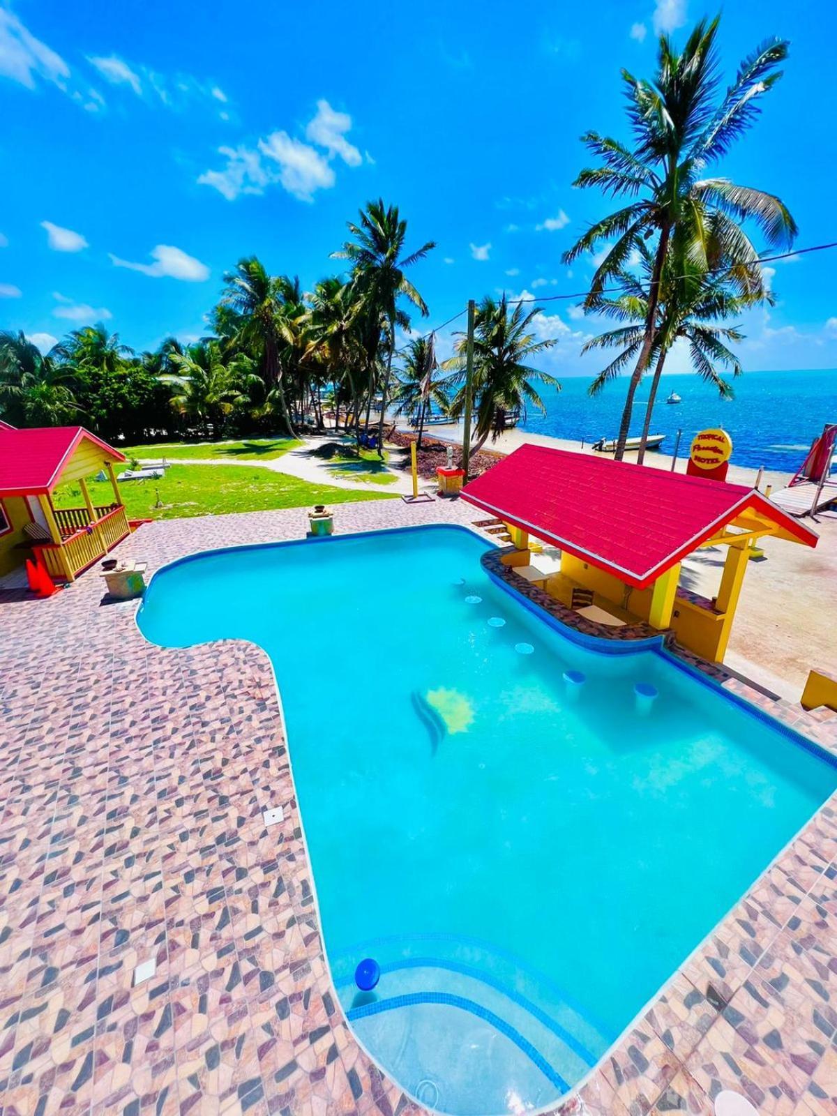 Tropical Paradise Express Caye Caulker Exterior foto